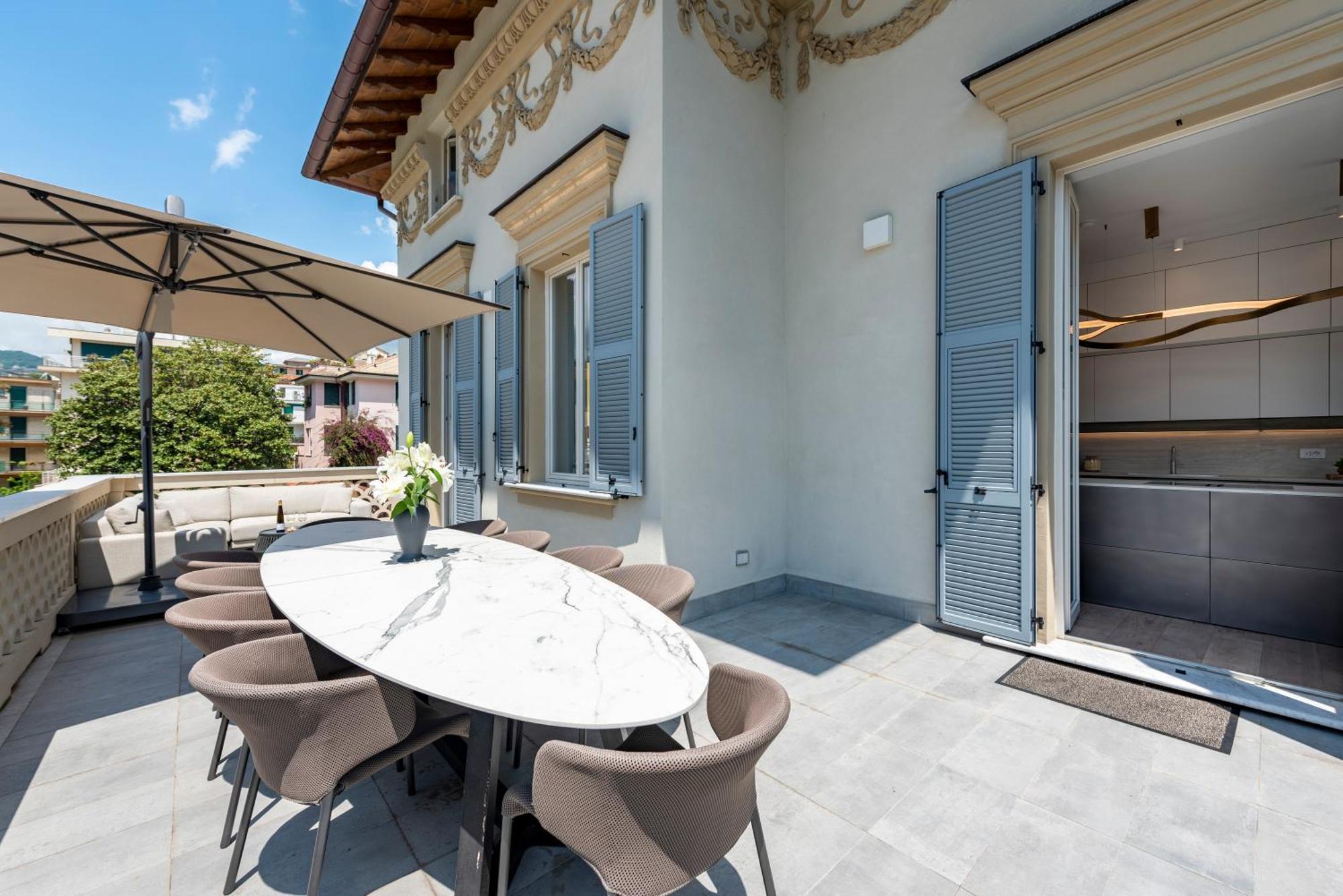 Villa Porto Rapallo Portofino Coast Екстер'єр фото